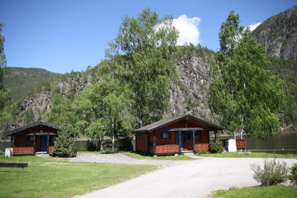 Solvgarden Cottages Rysstad Buitenkant foto